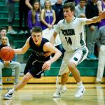Kamiak guard Carson Tuttle (left) averaged 15.7 points and 6.0 assists per game last season as a sophomore. (Ian Terry / The Herald)