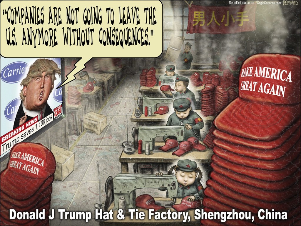 Editorial cartoons for Monday, Dec. 5