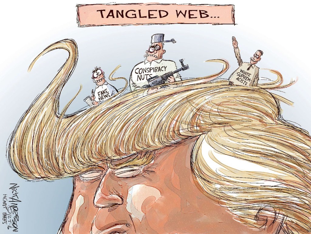 Editorial cartoons for Wednesday, Dec. 7