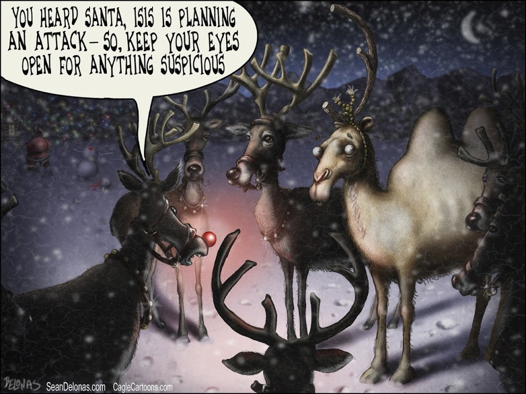 Editorial cartoons for Friday, Dec. 23