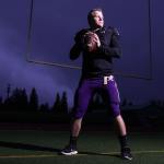 Lake Stevens quarterback Conor Bardue is The Herald&rsquo;s 2016 All-Area Offensive Player of the Year. (Andy Bronson / The Herald)