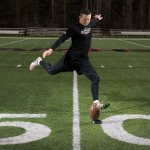 Archbishop Murphy senior kicker Ryan Henderson kicked field goals of 56, 54 and 50 yards this past season. Henderson has received a preferred walk-on offer from the University of Washington football program. (Andy Bronson / The Herald)