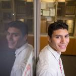 Josue Barajas, 18, is senior class president at Snohomish High School on Wednesday, Nov. 30, 2016 in Snohomish, Wa. (Andy Bronson / The Herald)