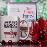 Clever gift when you&rsquo;re stumped: A mug with the iconic phrase &ldquo;Life is like a box of chocolates&rdquo; paired with the DVD movie Forrest Gump and a small box of chocolates. (Andy Bronson/The Herald)