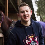 Micah Sebranke, 17, pictured with his horse, Koda, is a senior at Cedar Park Christian School in Bothell and an avid equestrian involved in 4-H events where he is known for bringing an extra horse for the younger kids to ride. (Daniella Beccaria / The Herald)
