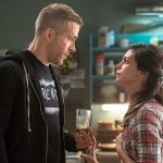 Ryan Reynolds (left) and Morena Baccarin in &ldquo;Deadpool.&rdquo; (20th Century Fox)