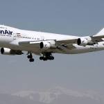 An Iran Air Boeing 747 in 2009. (Shahram Sharifi via Wikimedia Commons)