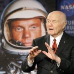 Former astronaut and U.S. Sen. John Glenn in 2012. (AP Photo/Jay LaPrete, File)