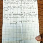 Marquirus Jennings, a student at Voyager Middle School, prepared a speech about manhood that he gave Tuesday in front of his peers. (Rikki King / The Herald)