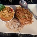 Chicken curry with phad Thai is one of four lunch combos under $10 offered at Mukilteo Thai. (Andrea Brown / The Herald)