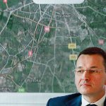 Poland&rsquo;s Deputy Prime Minister for economy, Mateusz Morawiecki, announced Monday, Dec. 5, in Warsaw, Poland, a major joint investment of some 250 million euros ($270 million) by Lufthansa and General Electric to build an advanced plant in southwestern Poland that will service engines for the Boeing 747-8 jumbo jets, starting in Sept. 2018. (AP Photo/Czarek Sokolowski)