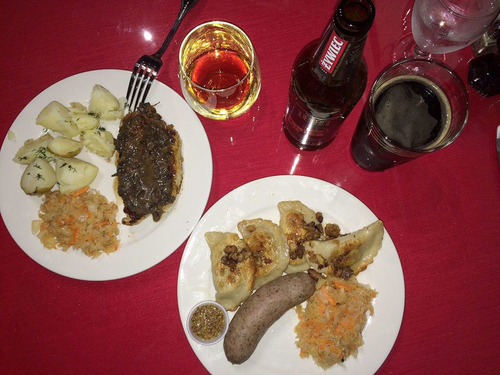 Some of the wonderful plates at Polska Kuchnia. Jon Bauer / The Herald