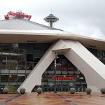 This 2012 photo shows Key Arena in Seattle. Seattle will host the WNBA All-Star Game next year. The league announced Wednesday, Dec. 14, that the game will take place July 22 in the city for the first time. (AP Photo/Gregory Payan, File)