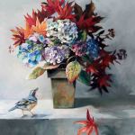 Michelle Waldele&rsquo;s &ldquo;Autumn Frost&rdquo; will be displayed during the open house Saturday at Cole Gallery in Edmonds.
