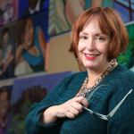 Melinda Hannah, local artist, will be showing her portraits of LGBT Mormons at the Schack starting on December 18, 2016. (Kevin Clark / The Herald)