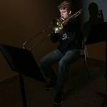 Constantine &ldquo;Costa&rdquo; Angelos, a senior at Mariner High School, played trombone for the 2016 All-National Honor Symphony Orchestra at the National Association for Music Educators convention held Nov. 10-13 in Grapevine, Texas. He was the only Snohomish County musician selected for any of the four All-National Honor ensembles.( Kevin Clark / The Herald)