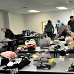 Community Transit employees assembled gifts for 70 homeless Everett-area teens. The transit agency partnered with Washington Kids in Transition and Volunteers of America for the effort. (Contributed photo)