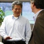 UniEnergy Technologies CEO Gary Yang co-founded the energy company in 2012. (Ian Terry / The Herald)