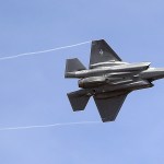 In this 2015 photo, an F-35 jet arrives at its new operational base at Hill Air Force Base, in northern Utah. (AP Photo/Rick Bowmer, File)