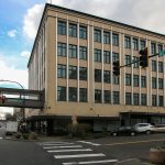 Funko plans to move its headquarters to the now defunct Trinity Lutheran College in downtown Everett. (Kevin Clark / The Herald)