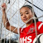 Archbishop Murphy senior forward Talia Daigle is the The Herald&rsquo;s 2016 Girls Soccer Player of the Year. (Kevin Clark / The Herald)