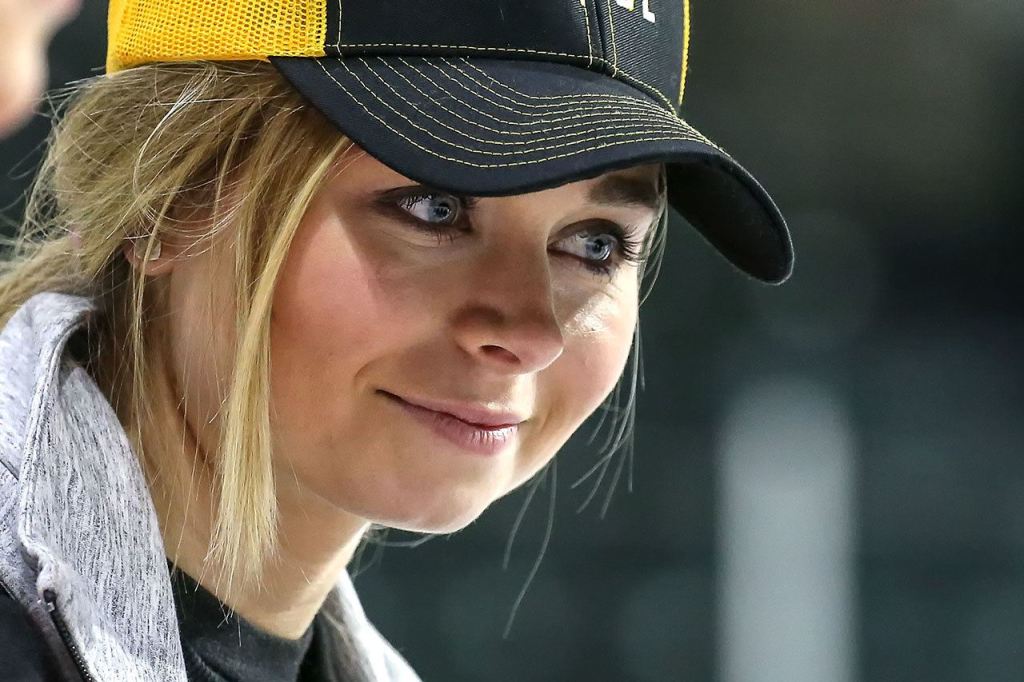 Lexi Bender, who is from Snohomish, is a professional hockey player with the Boston Pride of the National Women&rsquo;s Hockey League. (Kevin Clark / The Herald)