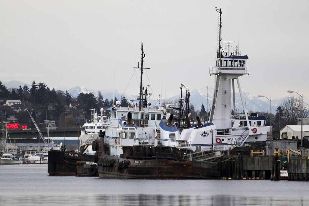 Boats moored on Ballard&rsquo;s waterfront offers up a view of the old days, when the neighborhood&rsquo;s Scandinavian fishing heritage was strong and boutique shops and restaurants were nowhere to be found. (Ian Terry / The Herald)