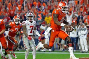 Clemson routs Ohio St. to set up title rematch with Alabama