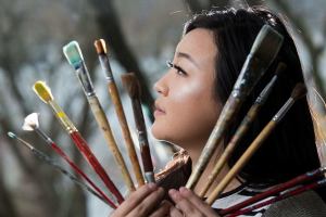 Into art: E-W’s Hannah Noh developed her creative side early on