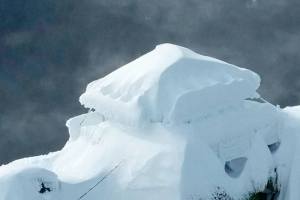 Avalanche danger is high in Cascade Range