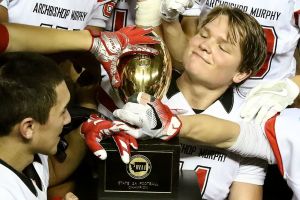 Archbishop Murphy routs Liberty 56-14 to capture 1st 2A state title