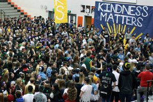 Teen leaders pack Monroe High gym for leadership conference