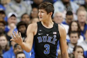 Duke’s Allen suspended for tripping Elon player