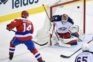 Capitals halt Columbus’ bid for NHL-best win streak in 5-0 rout