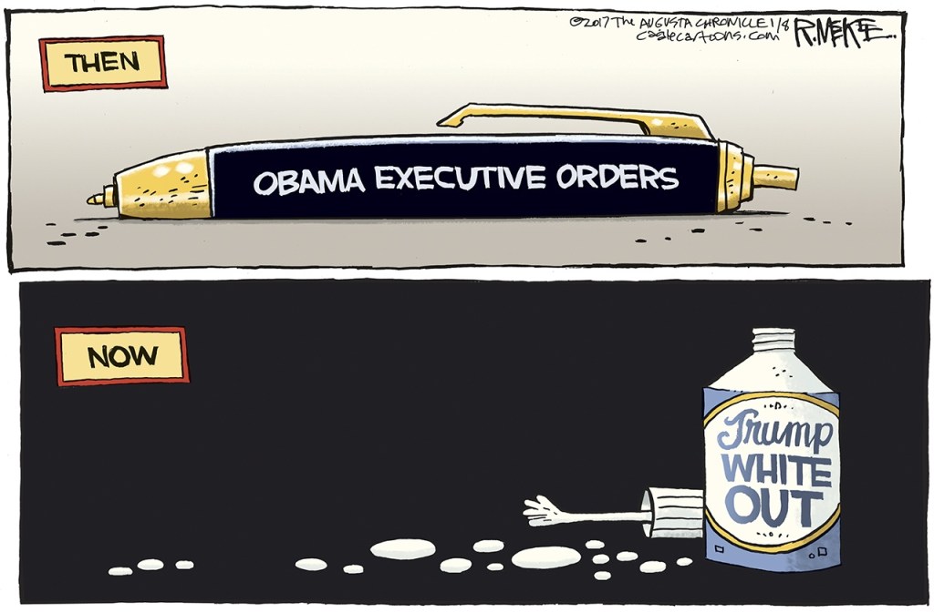 Editorial cartoons for Tuesday, Jan. 10