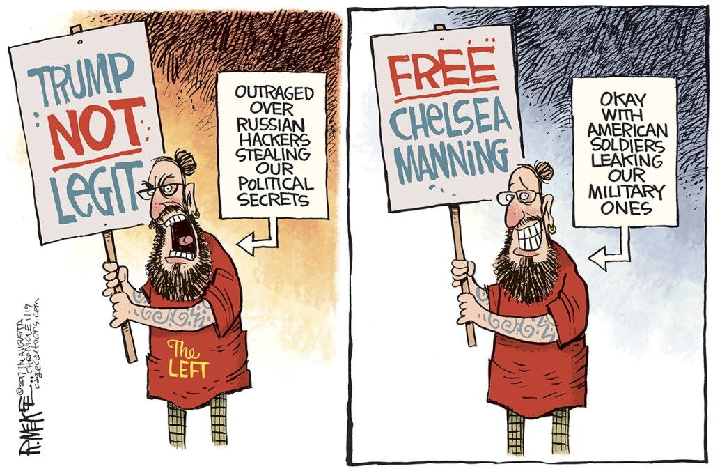 Editorial cartoons for Saturday, Jan. 21