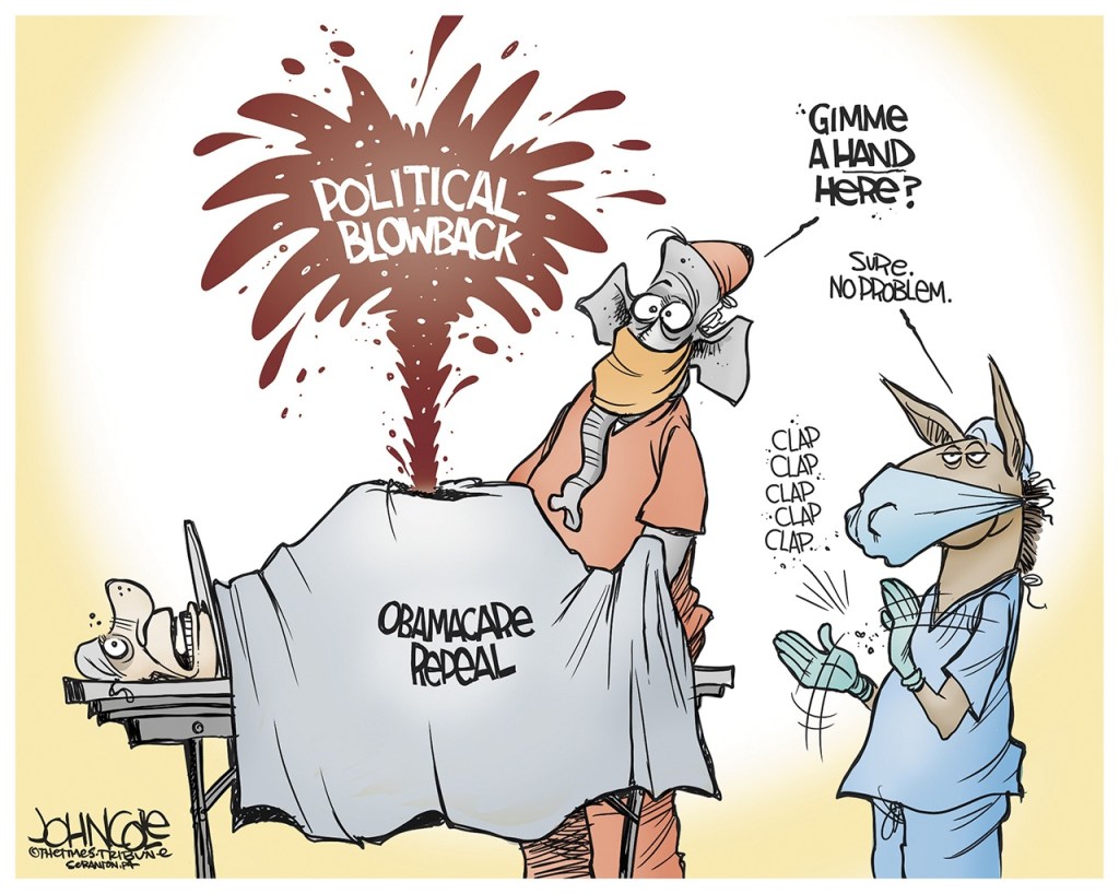 Editorial cartoons for Sunday, Jan. 22