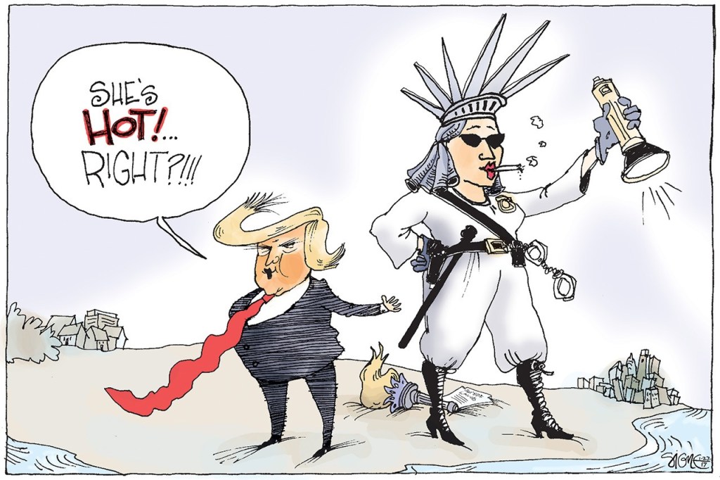 Editorial cartoons for Saturday, Jan. 28