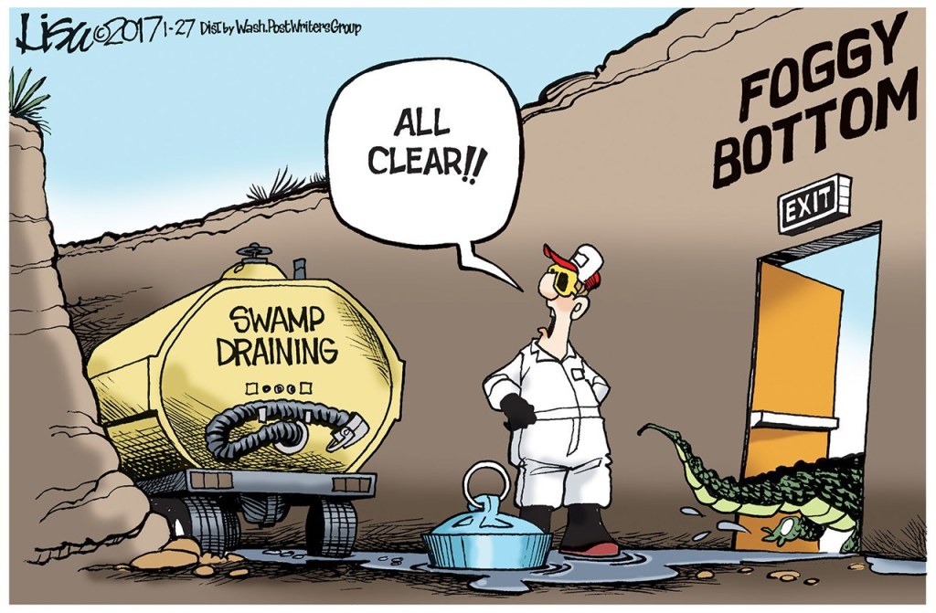 Editorial cartoons for Saturday, Jan. 28