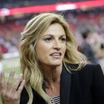 Fox Sports broadcaster Erin Andrews revealed in an interview with Sports Illustrated&rsquo;s MMQB that was published Tuesday that she battled cervical cancer during the current NFL season. (AP Photo/David Goldman, File)