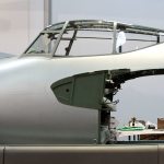 The Flying Heritage Collection aircraft mechanic Chris Wood arranges parts for a de Havilland Mosquito, a World War II attack aircraft, on Jan. 11, 2017 in Everett. The Mosquito was an all-wood plane and was one of the fastest propeller-driven aircraft of the war. (Andy Bronson / The Herald)