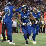 Seahawk representatives on the losing end of the Pro Bowl