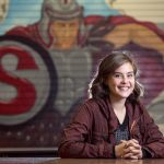 Stanwood High School senior Shilah Stevens on Nov. 21. (Andy Bronson / The Herald)