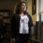 Aymee Carrillo, a senior at Everett High School, is a first-generation Mexican-American, long-time Hawthorne Elementary School volunteer and is interested in pursuing the sciences (either social or biological) at a university. (Ian Terry / The Herald)