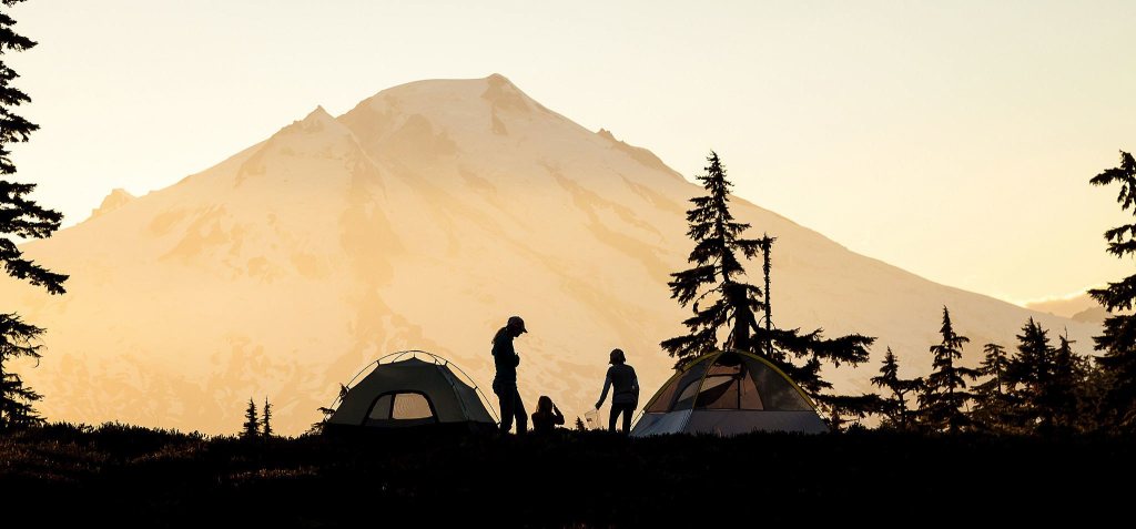 1st Place, Trail Family. Photo by Brian Koning from Anderson Lake.