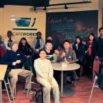 Volunteers from Everett Community College and LINC NW relax after clearing brush and painting walls at HopeWorks on Jan. 16 for Martin Luther King Jr. National Day of Service. (Contributed photo)