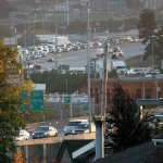 Traffic backs for miles near the junction of U.S. 2 and I-5 northbound, one of the bottlenecks that rank among the worst in the U.S. (File photo)