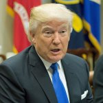 President Donald Trump speaks during a meeting with automobile leaders in the Roosevelt Room of the White House in Washington, D.C., on Tuesday. (AP Photo/Pablo Martinez Monsivais)