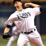 Tampa Bay&rsquo;s Drew Smyly pitches against the New York Yankees during a game in September in St. Petersburg, Fla. (AP Photo/Steve Nesius, File)