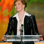 This 2012 photo shows Mary Tyler Moore accepting the Life Achievement award at the 18th Annual Screen Actors Guild Awards in Los Angeles. (AP Photo/Mark J. Terrill, File)